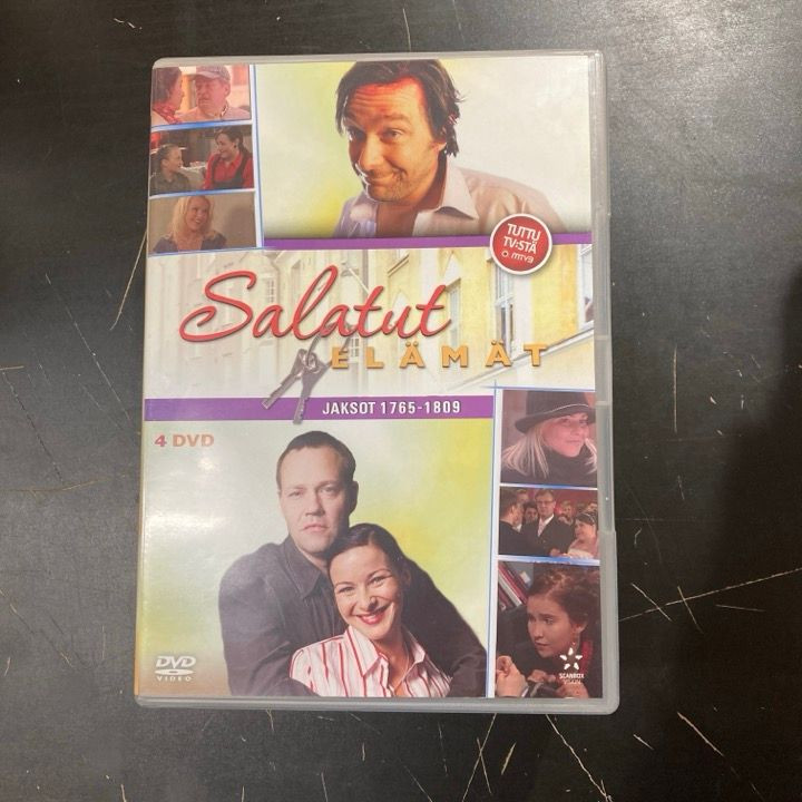 Salatut elämät 1765-1809 4DVD (VG+/M-) -tv-sarja-